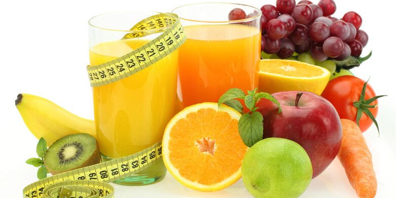 Fruit, groenten en sappen